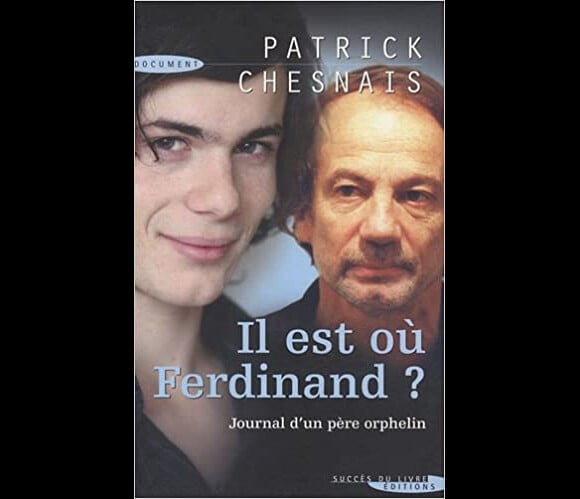 Le livre de Patrick Chesnais, Il est où Ferdinand ? Journal d'un père orphelin, aux éditions Succès du livre.