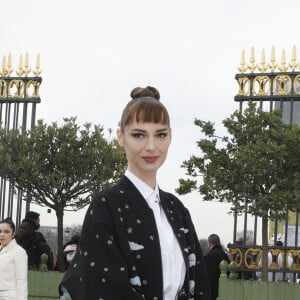 Louise Bourgoin - Arrivées au défilé Dior Femme Automne/Hiver 2022/2023 lors de la Fashion Week de Paris, France, le 1er mars 2022. © Denis Guignebourg/Bestimage