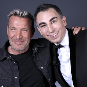 Benjamin Castaldi et Jordan de Luxe , lors de l'enregistrement de l'émission "Chez Jordan" à Paris. Le 11 mai 2022 © Cédric Perrin / Bestimage 