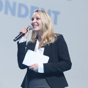 Marion Maréchal lors de la fête du premier anniversaire du parti "Reconquête" au palais des Sports à Paris le 4 décembre 2022. © Jonathan Rebboah / Panoramic / Bestimage