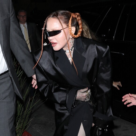Madonna à l'after-party "Mr. Brainwash Art Museum" lors de la 65ème édition de la cérémonie des "Grammy Awards" à Los Angeles, le 5 février 2023.