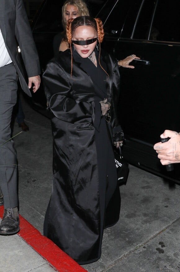 Madonna à l'after-party "Mr. Brainwash Art Museum" lors de la 65ème édition de la cérémonie des "Grammy Awards" à Los Angeles, le 5 février 2023.