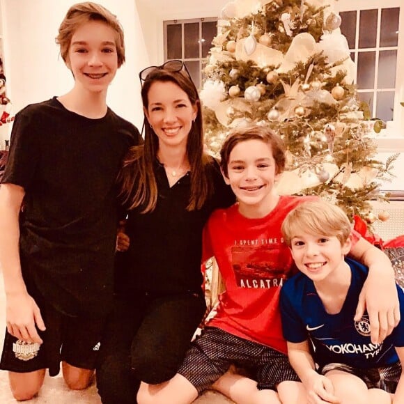 Isabèle Chevalier et sa famille sur Instagram.