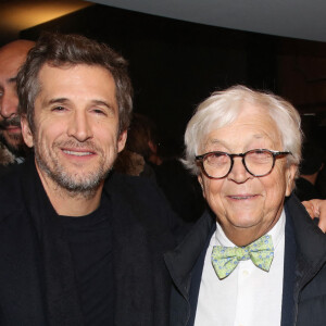 Exclusif - Guillaume Canet et son père Philippe Canet - Première du film Astérix et Obélix "L'Empire du Milieu" au cinéma Le Grand Rex à Paris le 15 janvier 2023. © Bertrand Rindoff / Bestimage 