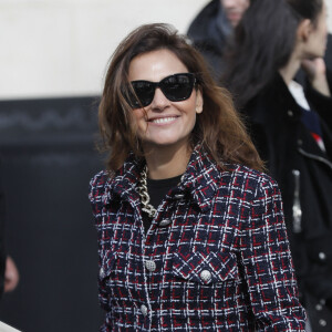 Virginie Ledoyen - People à la sortie du défilé Chanel collection prêt-à-porter Automne/Hiver 2020-2021 lors de la Fashion Week à Paris le 3 mars 2020. 