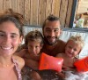 Jesta Hillmann et Benoît Assadi avec leurs fils Adriann et Juliann