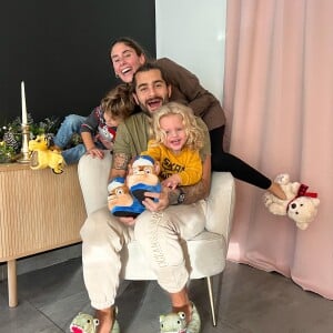 Jesta Hillmann et Benoît Assadi avec leurs enfants Juliann et Adriann