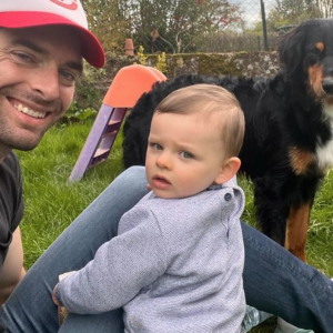 Camille Lacourt en famille sur Instagram