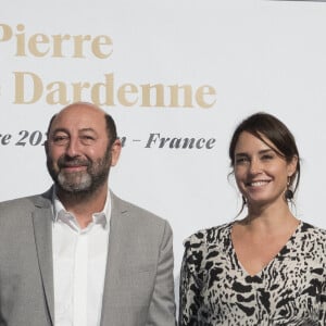 Kad Merad et sa femme Julia Vignali, lors de la cérémonie de clôture de la 12e édition du Festival du film Lumière à Lyon, du 10 au 18 octobre 2020.  © Sandrine Thesillat / Panoramic / Bestimage