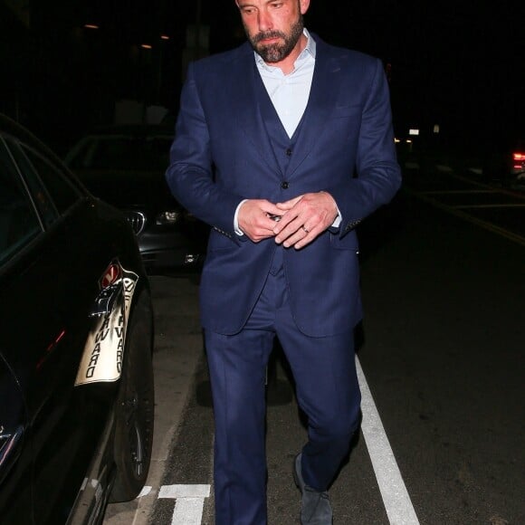Exclusif - Jennifer Lopez et son mari Ben Affleck sont allés dîner en amoureux pour la Saint-Valentin au restaurant "Giorgio Baldi" à Los Angeles, le 14 février 2023.