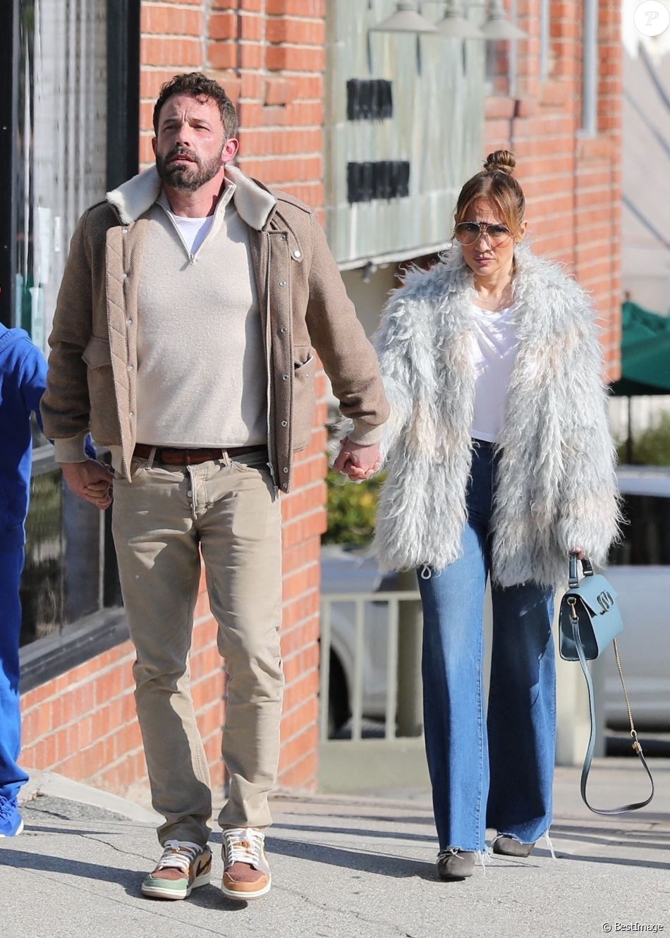 Jennifer Affleck Exclusif - Ben Affleck et Jennifer Affleck (Lopez) vont déjeuner avec