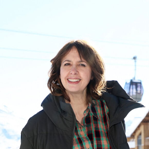 Valérie Bonneton au photocall du film "Juste Ciel" lors de la 26ème édition du festival international de comédie de l'Alpe d'Huez, à Huez, France, le 19 janvier 2023. © Dominique Jacovides/Bestimage 