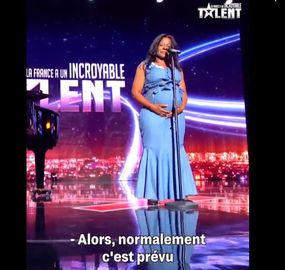 Miss Dominique de retour à la télévision dans "Incroyable Talent", enceinte, son passage émouvant