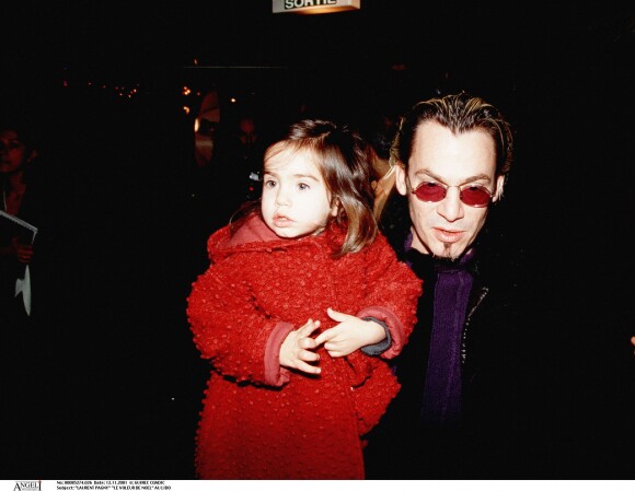 Florent Pagny et sa fille Ael Pagny - Archive