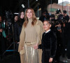 Ellen Pompeo et sa fille au défilé de mode prêt-à-porter automne-hiver 2023/2024 "Michael Kors" lors de la fashion week de New York.