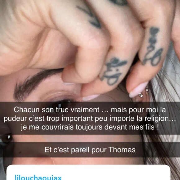 L'épouse de Thomas Vergara a donc évoqué pour la première fois le sujet de la nudité avec ses enfants