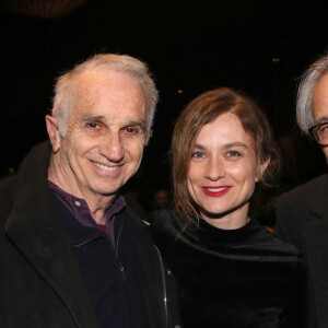 Exclusif - Alain Terzian (G) avec Richard Berry (D) et sa femme Pascale Louange lors de la soirée de Gala "Rodin - Ballet Julien Lestel", produit par "Alexandra Cardinale Opera Ballet Production" à la salle Pleyel à Paris, France, le 9 Février 2023. © Bertrand Rindoff / Veeren / Bestimage 