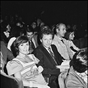 Jacques Martin et Danièle Evenou, enceinte en 1976