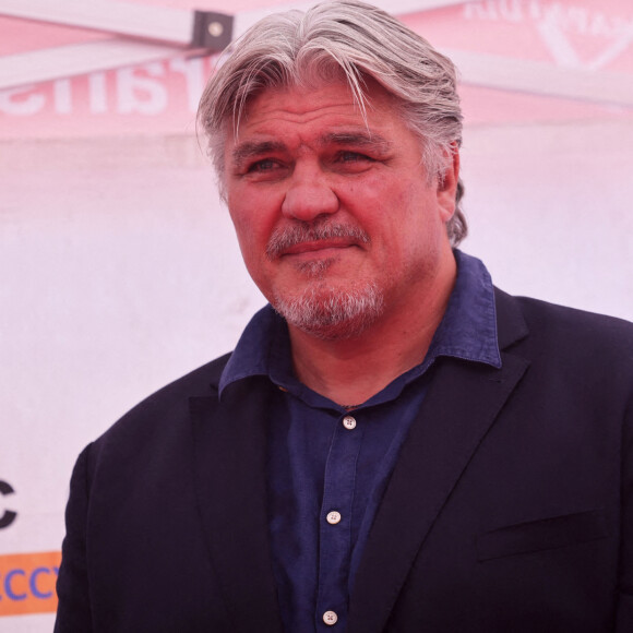 Une attitude qui n'a pas du tout plu à Clarisse Agbégnénou, qui a accusé l'ancien champion de sexisme. 
David Douillet - Le prince de Monaco et D.Douillet donnent le départ de la course cycliste Sapaudia Monoïkos, entre Monaco et Albertville, le 20 juin 2022. Cet événement est organisé au profit de la lutte contre la leucémie, afin de promouvoir le don des cellules souches et favoriser l'insertion des personnes en situation de handicap. © Claudia Albuquerque / Bestimage