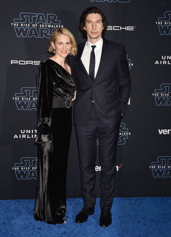 Photo : Adam Driver et sa femme Joanne Tucker - 72ème cérémonie annuelle  des BAFTA Awards (British Academy Film Awards 2019) au Royal Albert Hall à  Londres, le 10 février 2019. - Purepeople