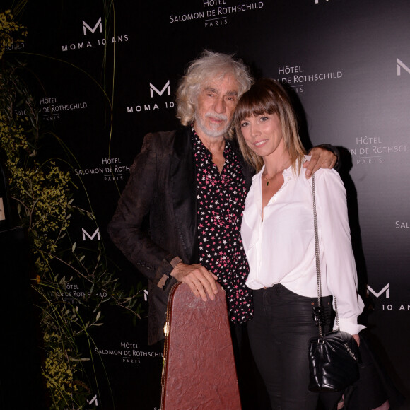 Exclusif - Louis Bertignac et sa femme Laetitia - Moma Group fête son 10ème anniversaire à l'hôtel Salomon de Rothschild à Paris le 5 septembre 2022. © Rachid Bellak/Bestimage