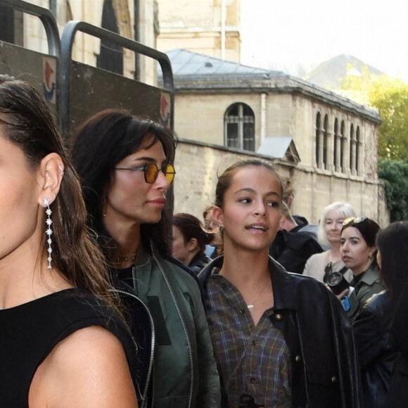 Thylane Blondeau - Arrivées au défilé Monot Collection Femme Prêt-à-porter Printemps/Eté 2023 lors de la Fashion Week de Paris (PFW), France, le 1er octobre 2022. 