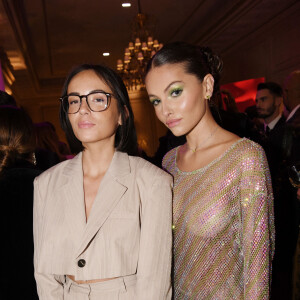 Agathe Auproux, Thylane Blondeau - Soirée du Grand Dîner "Trophée Forbes" au Four Seasons Hôtel George V Paris le 30 septembre 2022. © Coadic Guirec - Rachid Bellak / Bestimage 