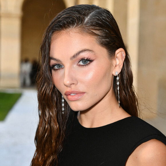Une grande étape pour sa jeune carrière. 
Thylane Blondeau - Front Row du défilé Monot Collection Femme Prêt-à-porter Printemps/Eté 2023 lors de la Fashion Week de Paris (PFW), France, le 1er octobre 2022. © Veeren-Clovis/Bestimage