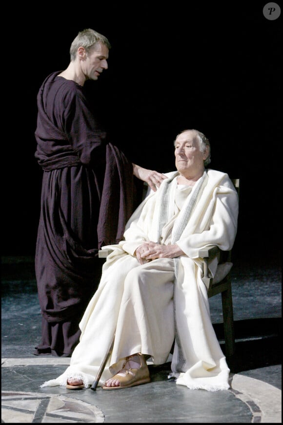 Lambert Wilson et Georges Wilson - "Bérénice" au Théâtre des Bouffes du Nord