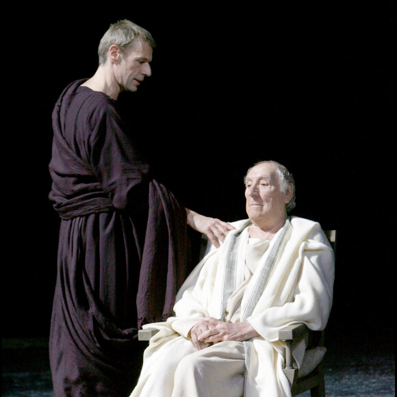 Lambert Wilson et Georges Wilson - "Bérénice" au Théâtre des Bouffes du Nord