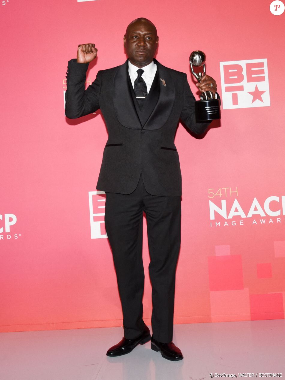 Benjamin Crump. Pose in the Les célébrités lors de la 54ème cérémonie