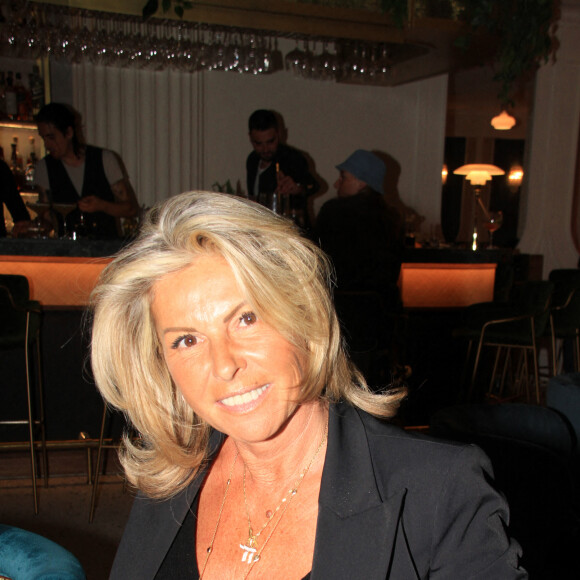 Semi Exclusif - Caroline Margeridon lors de la soirée InPhiltration by Le Philtre Vodka pour les deux ans de la vodka Le Philtre (créée par F.Beigbeder avec son frère Charles et Guillaume Rappeneau) au restaurant Montecito de l'hôtel Kimpton St Honoré Paris le 9 juin 2022. © Philippe Baldini / Bestimage