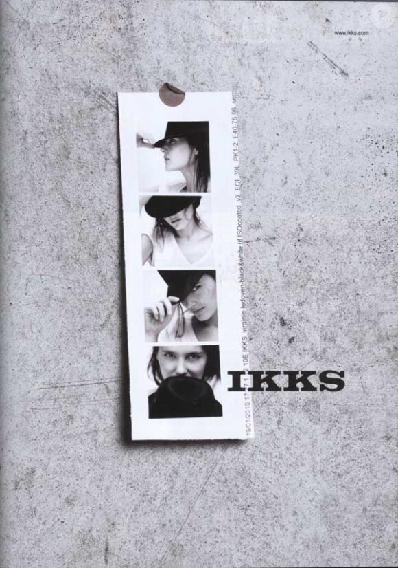 Virginie Ledoyen pour IKKS