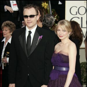 Heath Ledger et Michelle Williams - 63e Cérémonie des Golden Globe Awards 2006.
