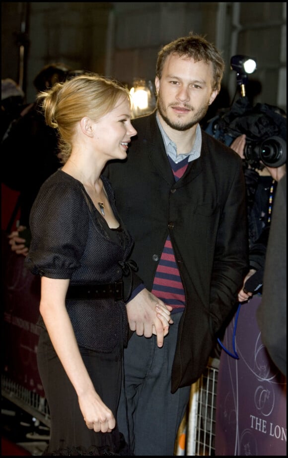 Heath Ledger et Michelle Williams - Soirée avant les BAFTA à Londres. Le 18 février 2006.