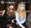 Mathilde Pinault ne louperait un défilé pour rien au monde.
Mathilde Pinault et sa soeur Valentina Paloma Pinault sur Instagram. Le 27 février 2023.