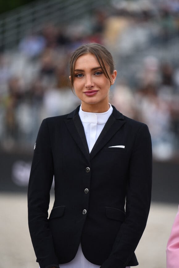 Mathilde Pinault - 8e édition du "Longines Paris Eiffel Jumping" au Champ de Mars à Paris, France, le 26 juin 2022. © Perusseau-Gorassini-Tribeca / Bestimage 