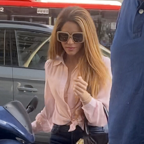 Shakira et Gerard Piqué se sont rencontrés pour trouver un accord pour leur séparation à Barcelone le 15 septembre 2022.