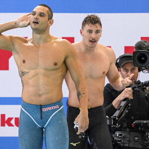 Florent Manaudou - 16ème édition des Championnats du monde de natation en petit bassin 2022 à Melbourne en Australie le 16 décembre 2022.
