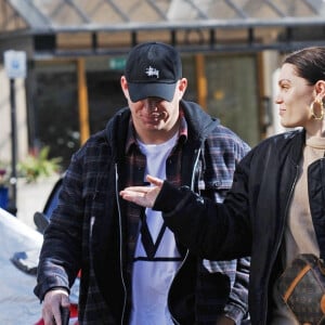 Channing Tatum et sa compagne Jessie J se promènent main dans la main dans les rues de Londres le 14 mars 2019.