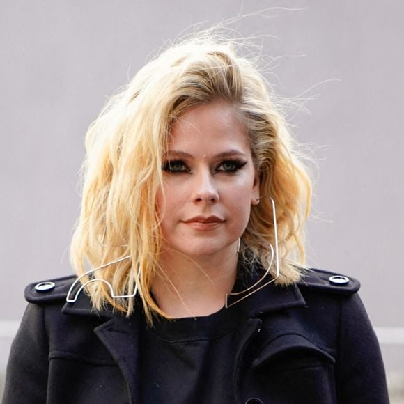 Avril Lavigne - Arrivées au défilé de mode prêt-à-porter automne-hiver 2023/2024 "Courrèges" lors de la Fashion Week de Paris le 1er mars 2023. © Lucia Sabatelli / Action Press / Bestimage