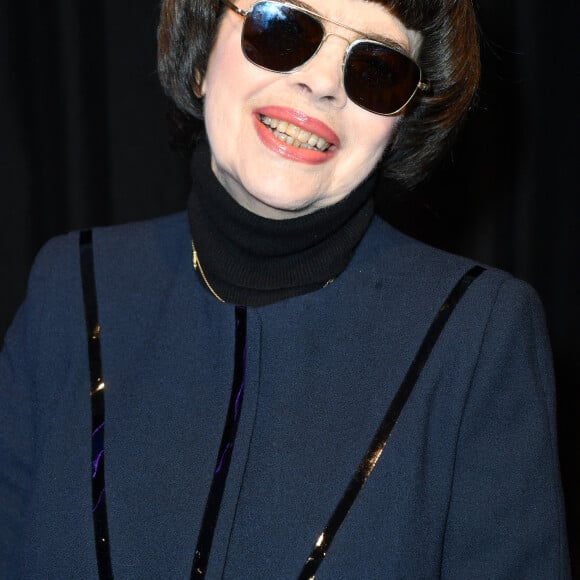 Mireille Mathieu - Front row du défilé de mode prêt-à-porter automne-hiver 2023/2024 "Pierre Cardin" lors de la Fashion Week de Paris le 5 mars 2023. © Veeren - Christophe Clovis/Bestimage