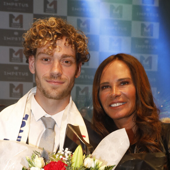 Lisandre Van Muylders Mister France 2023,Nathalie Marquay-Pernaut - Élection Mister France 2023 Au théâtre de Poissy, Poissy le 04/03/2023. © Marc Ausset-Lacroix/Bestimage