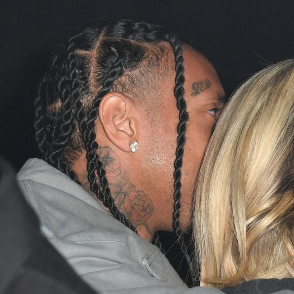 Avril Lavigne et Tyga - Soirée "Mugler x Hunter Schafer" au pavillon des Invalides à Paris, en marge de la Fashion Week prêt-à-porter automne-hiver 2023-2024. Le 6 mars 2023. © Veeren / Christophe Clovis / Bestimage