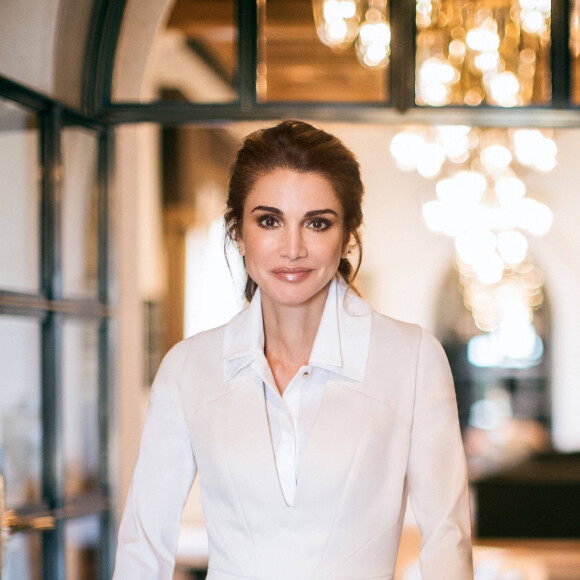 Photos officielles de la reine Rania de Jordanie. Le 4 octobre 2022. 