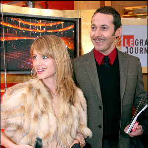 Mélanie Laurent et Julien Boisselier - Arrivées à la 33e cérémonie des César 2008.