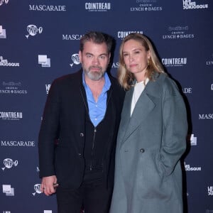 Exclusif - Clovis Cornillac et sa femme Lilou Fogli - After party du film "Mascarade" au club privé NO.PI à Paris le 20 octobre 2022. © Rachid Bellak / Bestimage