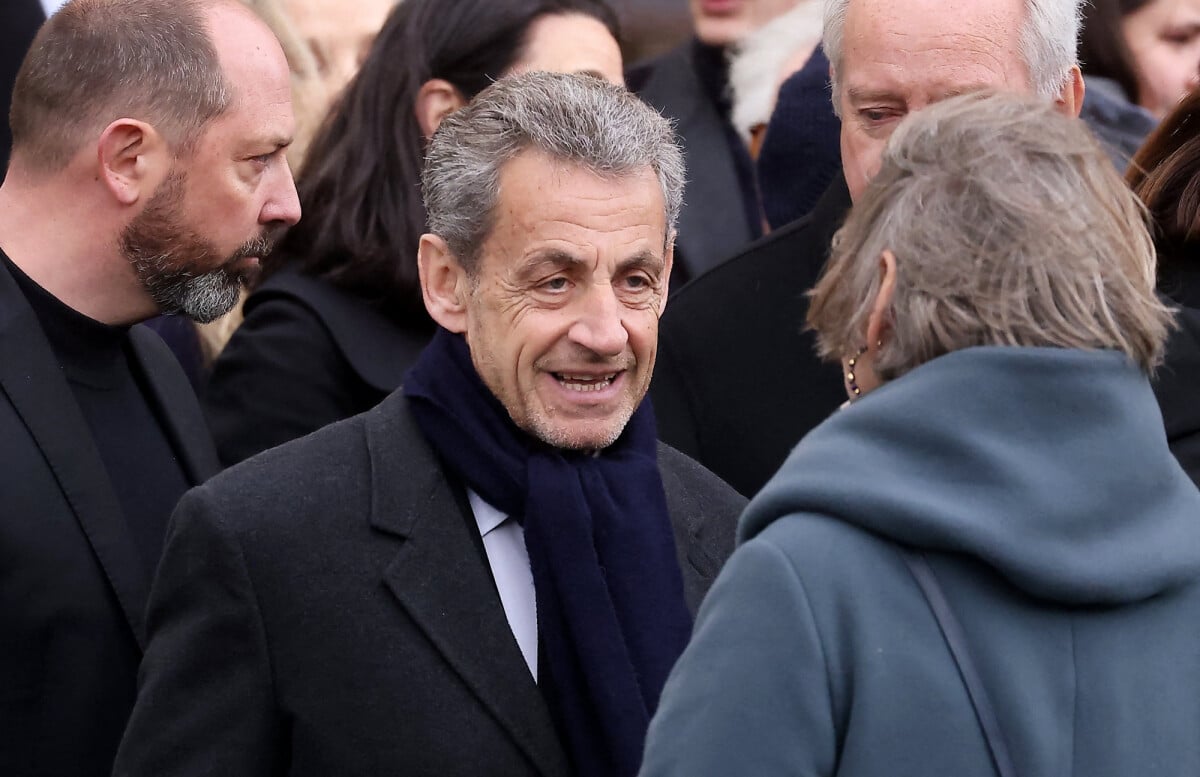 Photo : Nicolas Sarkozy - Sorties Des Obsèques De Päl Sarkozy De Nagy ...