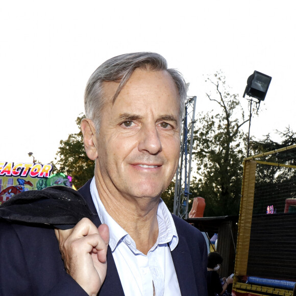 Exclusif - Bernard de La Villardière - Inauguration de la Fête à Neuneu au profit de l'association "Innocence En Danger" au Bois de Boulogne à Paris, France, le 4 septembre 2020. © Cédric Perrin/Bestimage