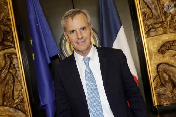 Bernard de La Villardière lors de la conférence "Sauver l'Europe" à la maison de la Chimie à Paris, France, le 15 mai 2019. © Cédric Perrin/Bestimage